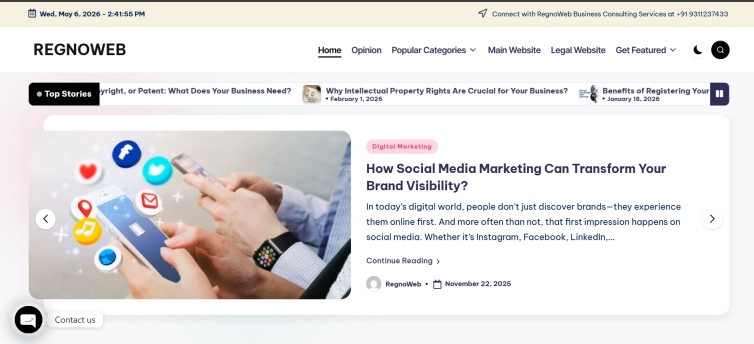 RegnoWeb Blogs