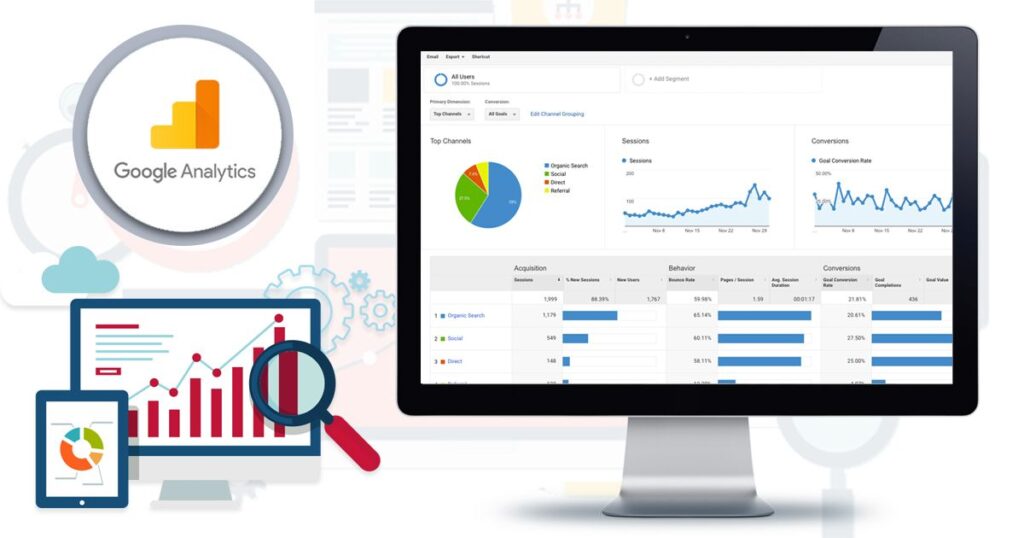 RegnoWeb Google Analytics